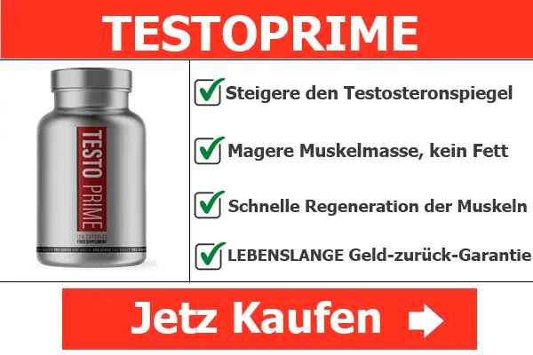 Testoprime testosteron tabletten